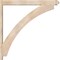 Ekena Millwork Thorton Arts & Crafts Smooth Outlooker, Douglas Fir, 5 1/2"W x 44"D x 44"H OUT06X44X44THR03SDF - alternate 3
